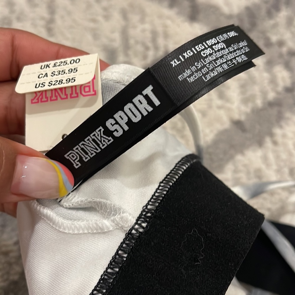 VICTORIA’S SECRET PINK SPORT BRA TIE DYE XL - Picture 10 of 10